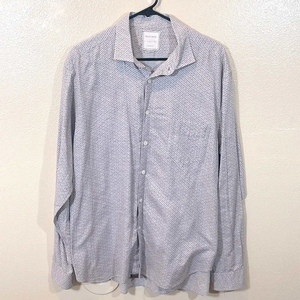 Billy Reid long sleeve button down shirt size Large